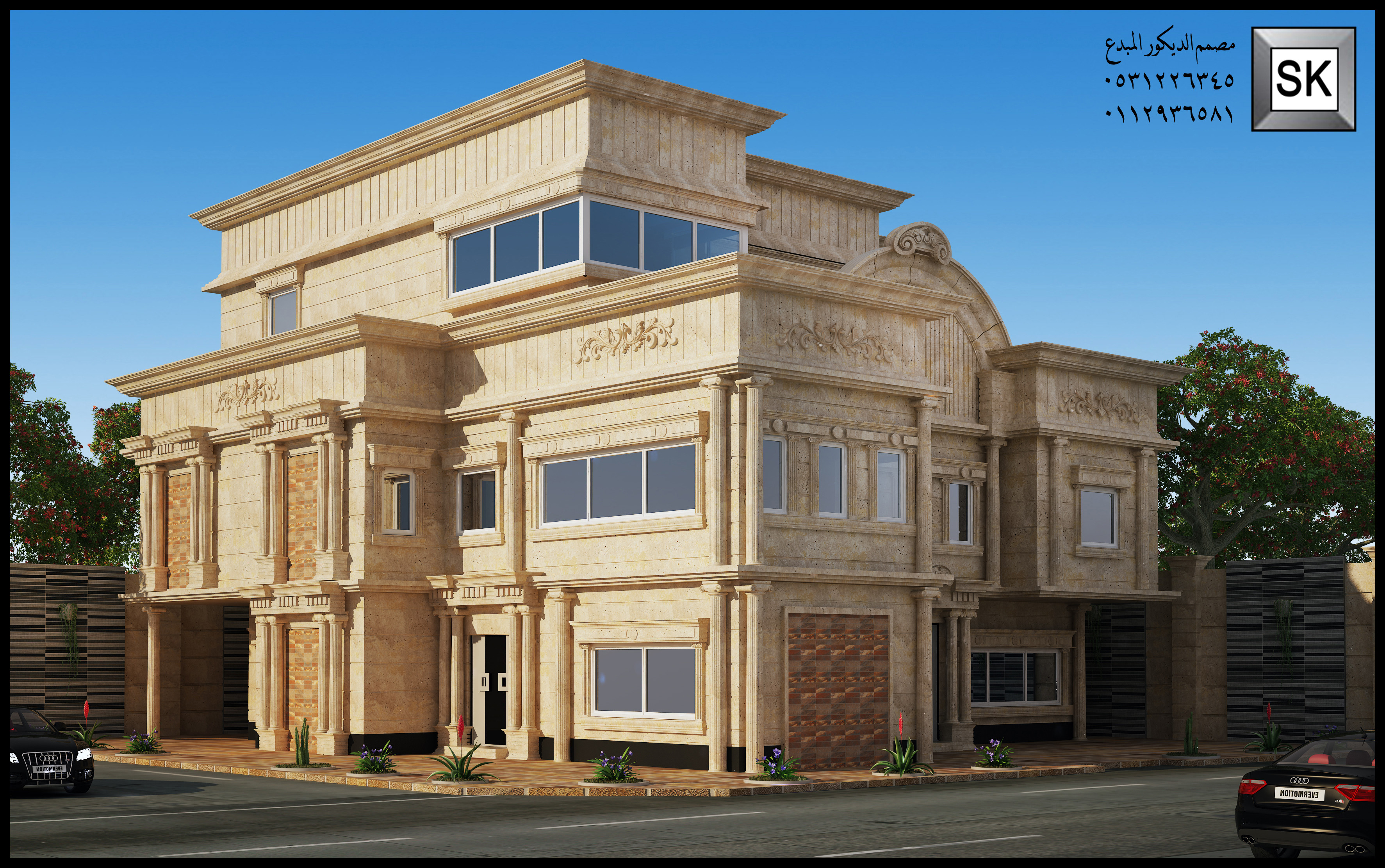 مصمم ديكور خارجي محترف في الرياض