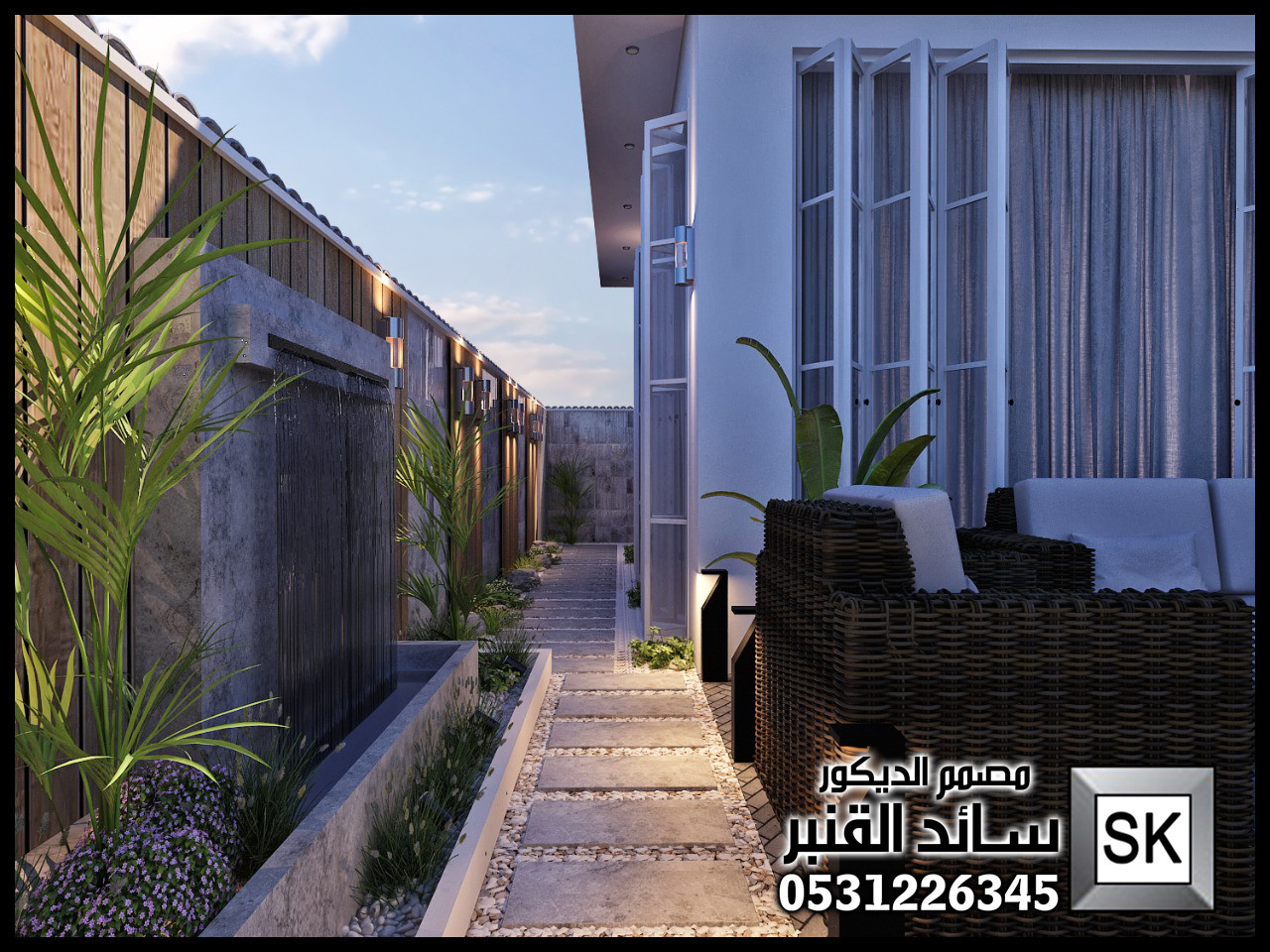 مصمم لاندسكيب سائد القنبر 0531226345