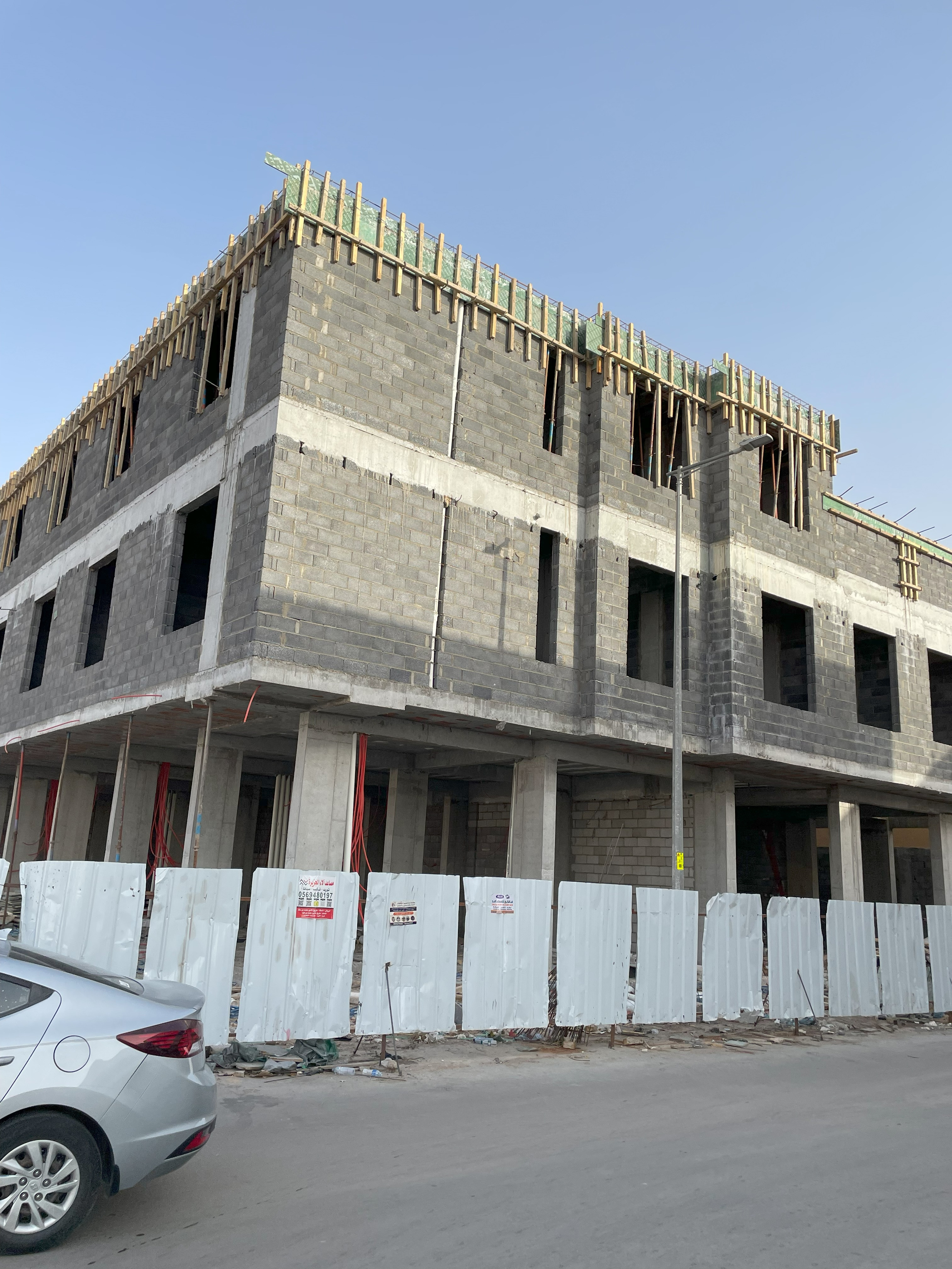 تصميم و تشطيب واجهات عمائر و شقق مخدومة على كود وادي حنيفة في الرياض