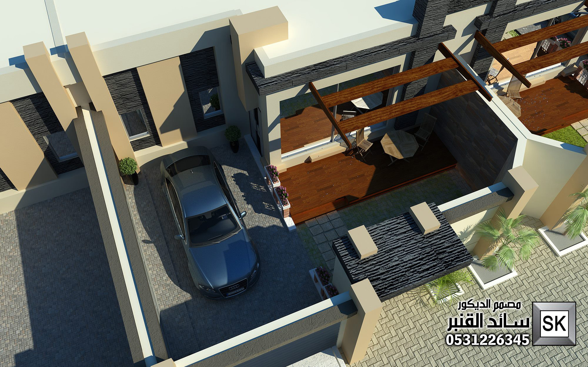 مصمم منتجعات فخمة في السعودية سائد القنبر 0531226345