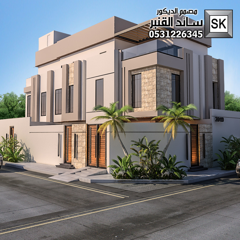 تصميم واجهات حسب كود وادي حتيقة في الرياض