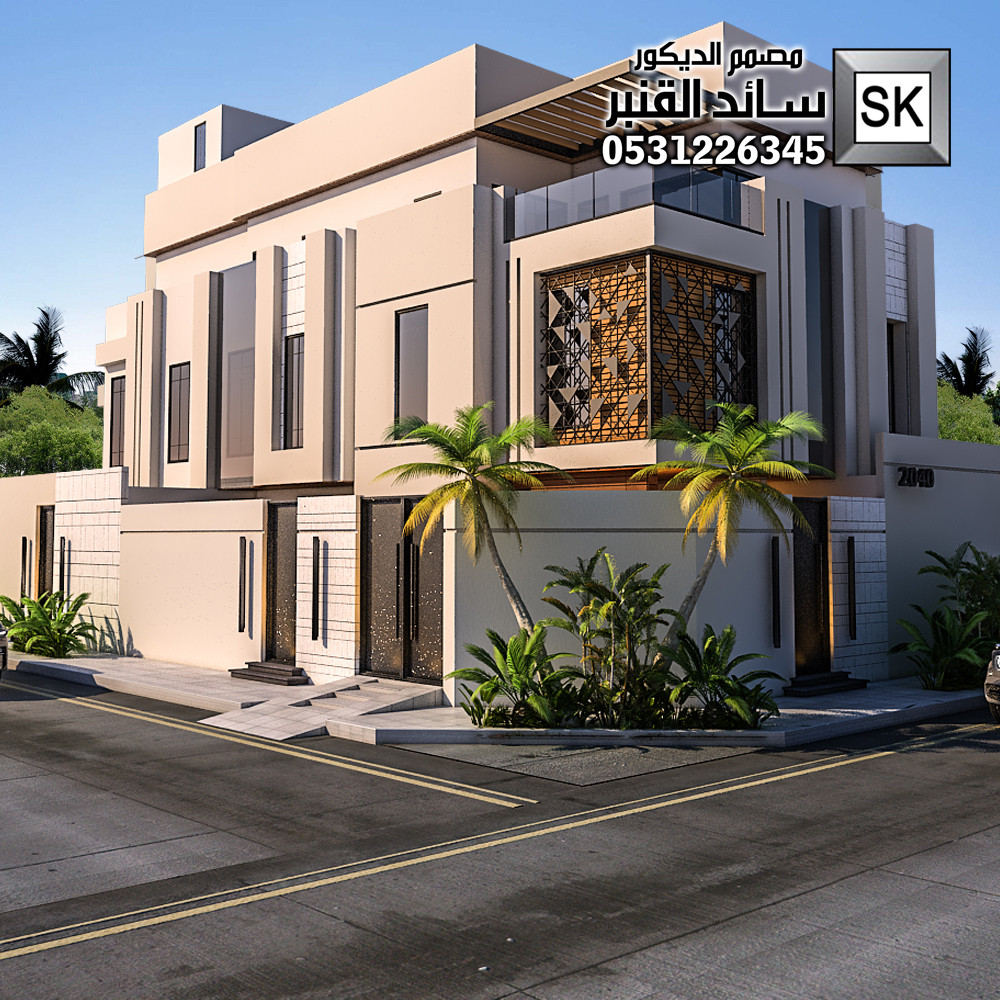 تصميم و تنفيذ واجهة فلل حسب كود المسار الرياضي في الرياض