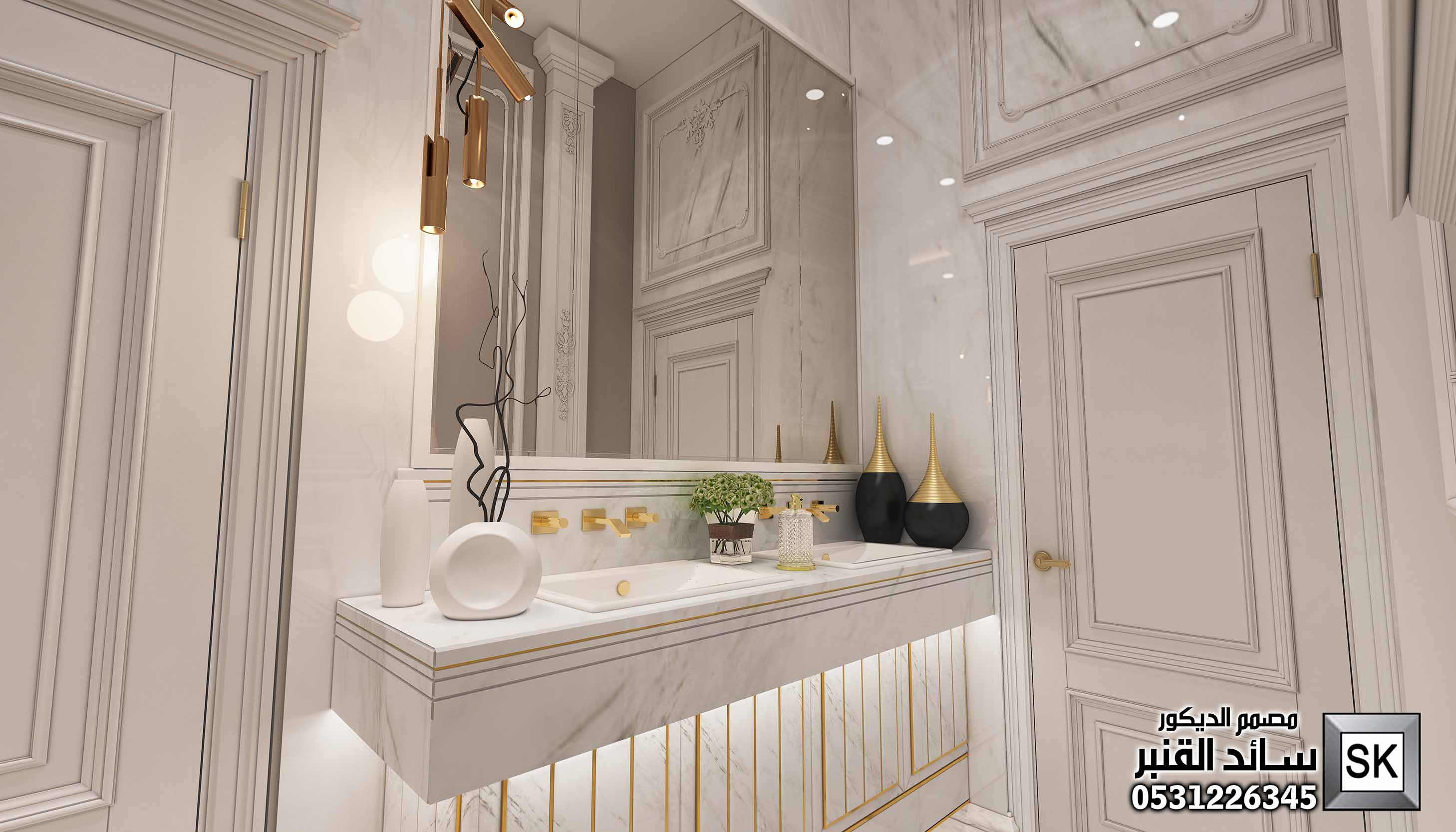 ديكور داخلي نيوكلاسيك في الرياض