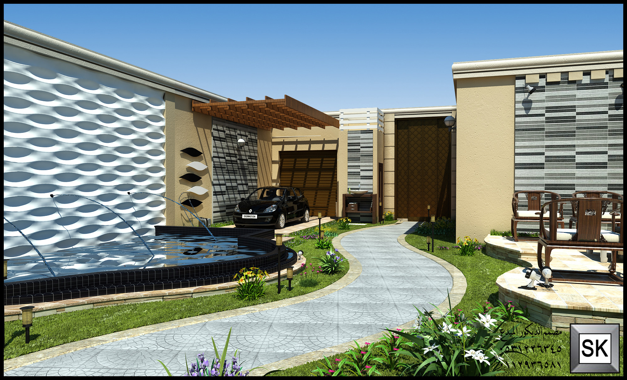 مصمم إستراحات في الرياض سائد القنبر 0531226345