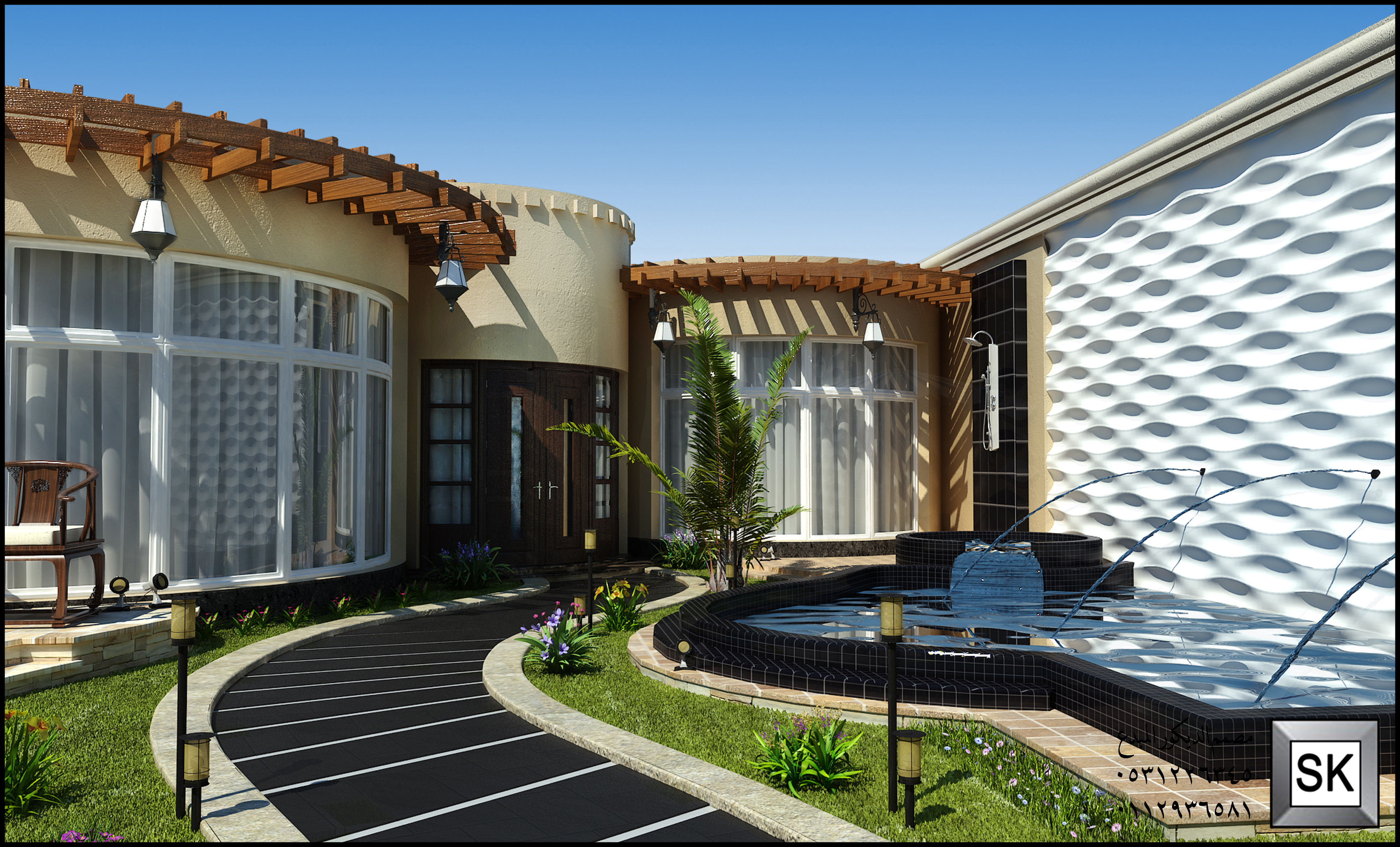 مصمم إستراحات في الرياض سائد القنبر 0531226345