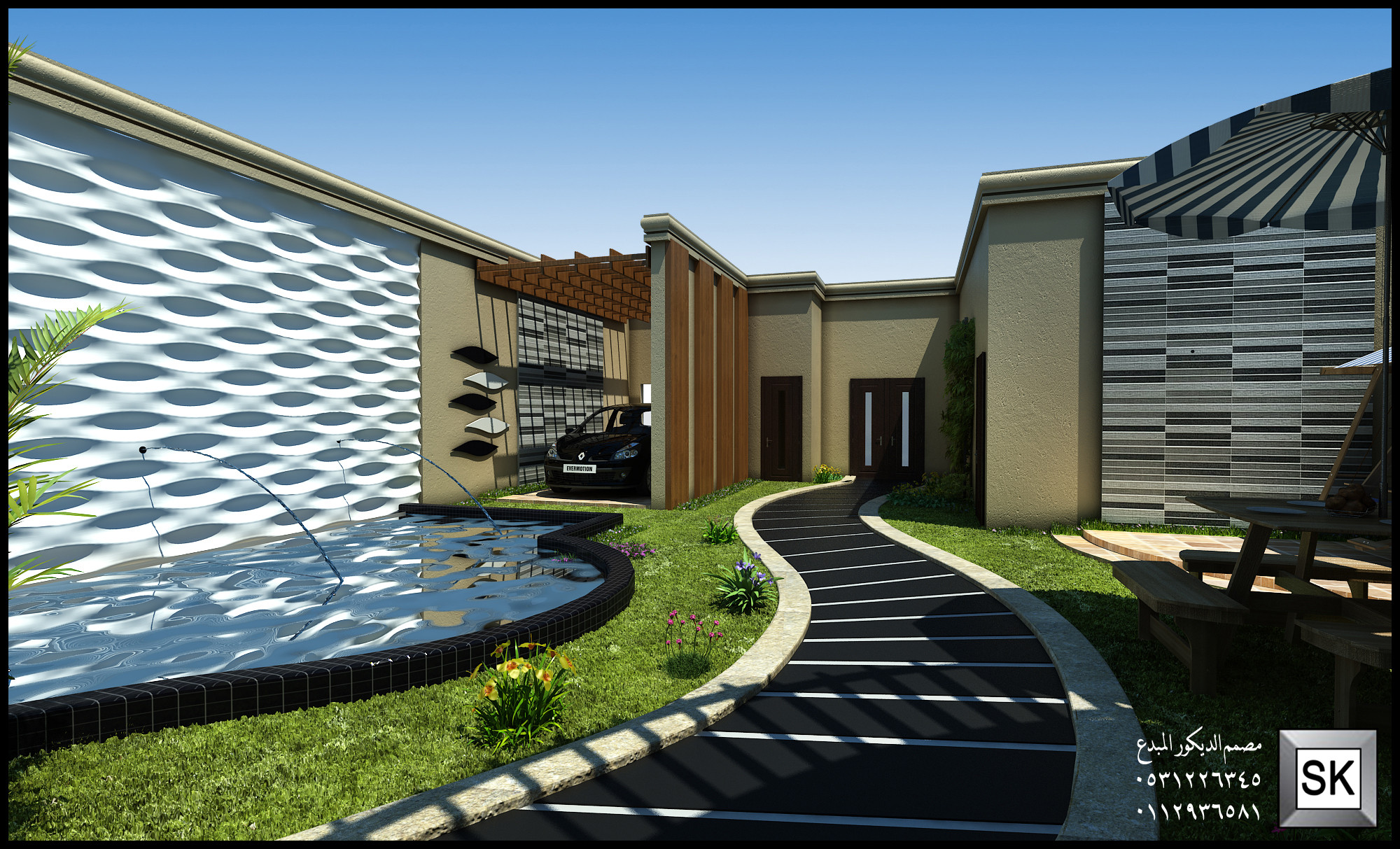 مصمم إستراحات في الرياض سائد القنبر 0531226345