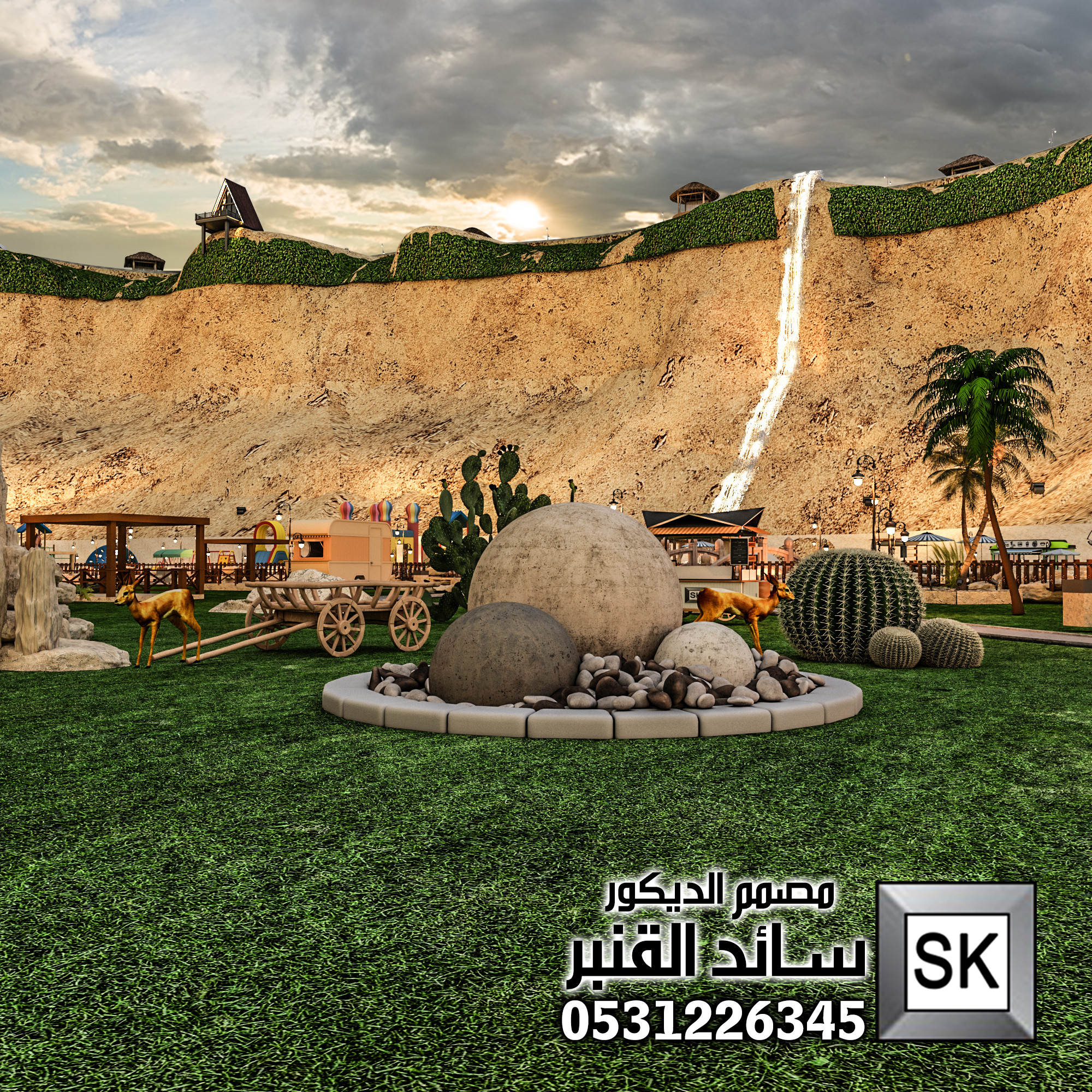 مصمم محميات و مخيمات و كامب و منتجعات و مزارع محترف في السعودية