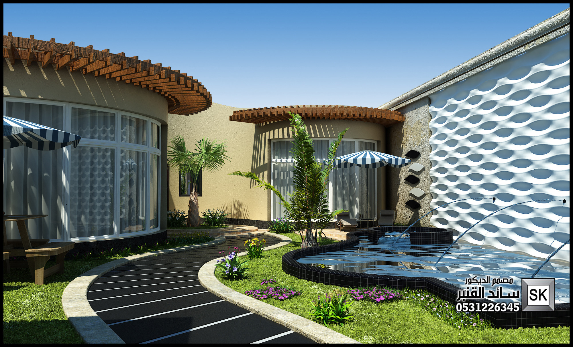 مصمم شاليهات و إستراحات في الطائف