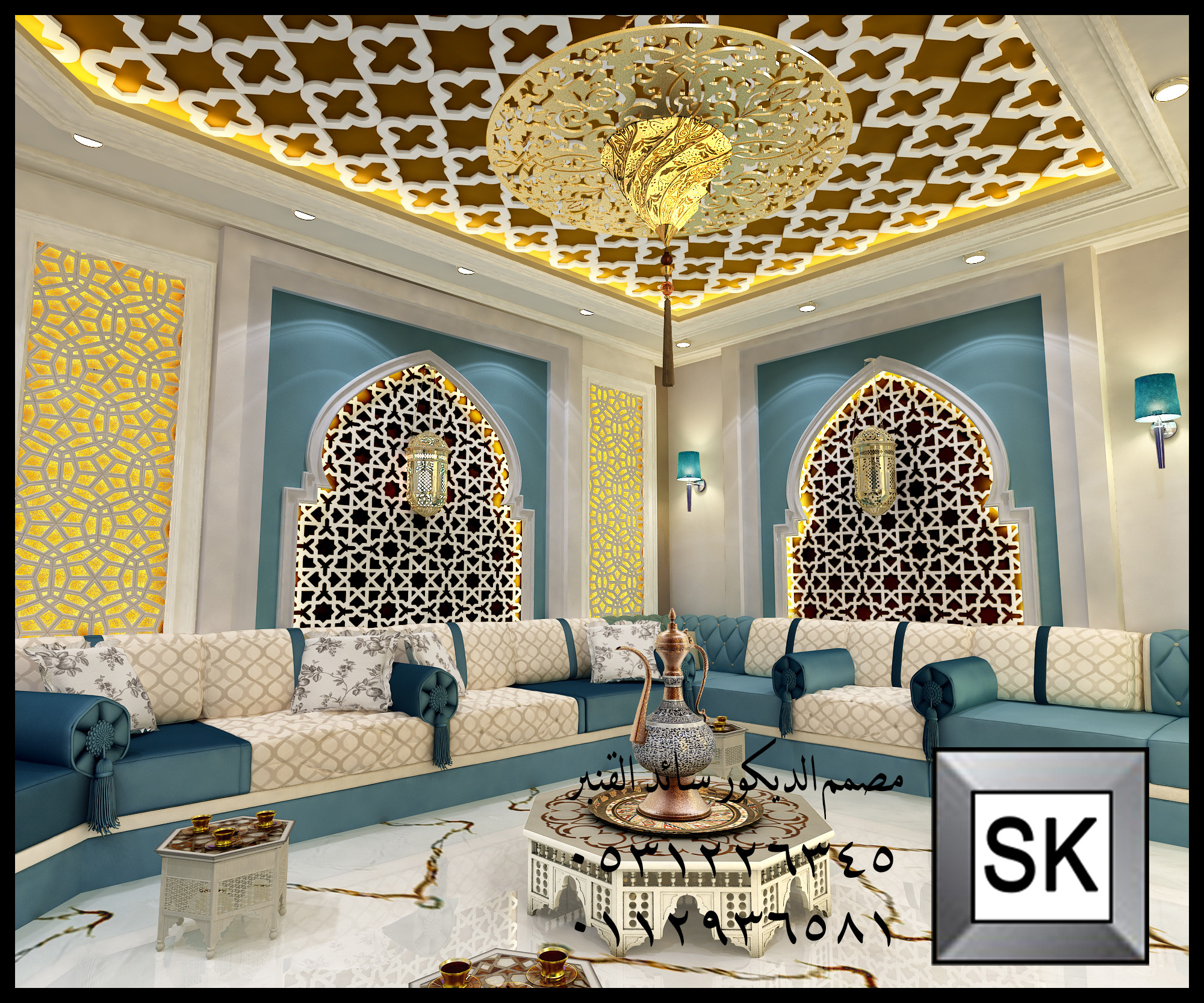 مصمم دبكور مغربي محترف في السعودية