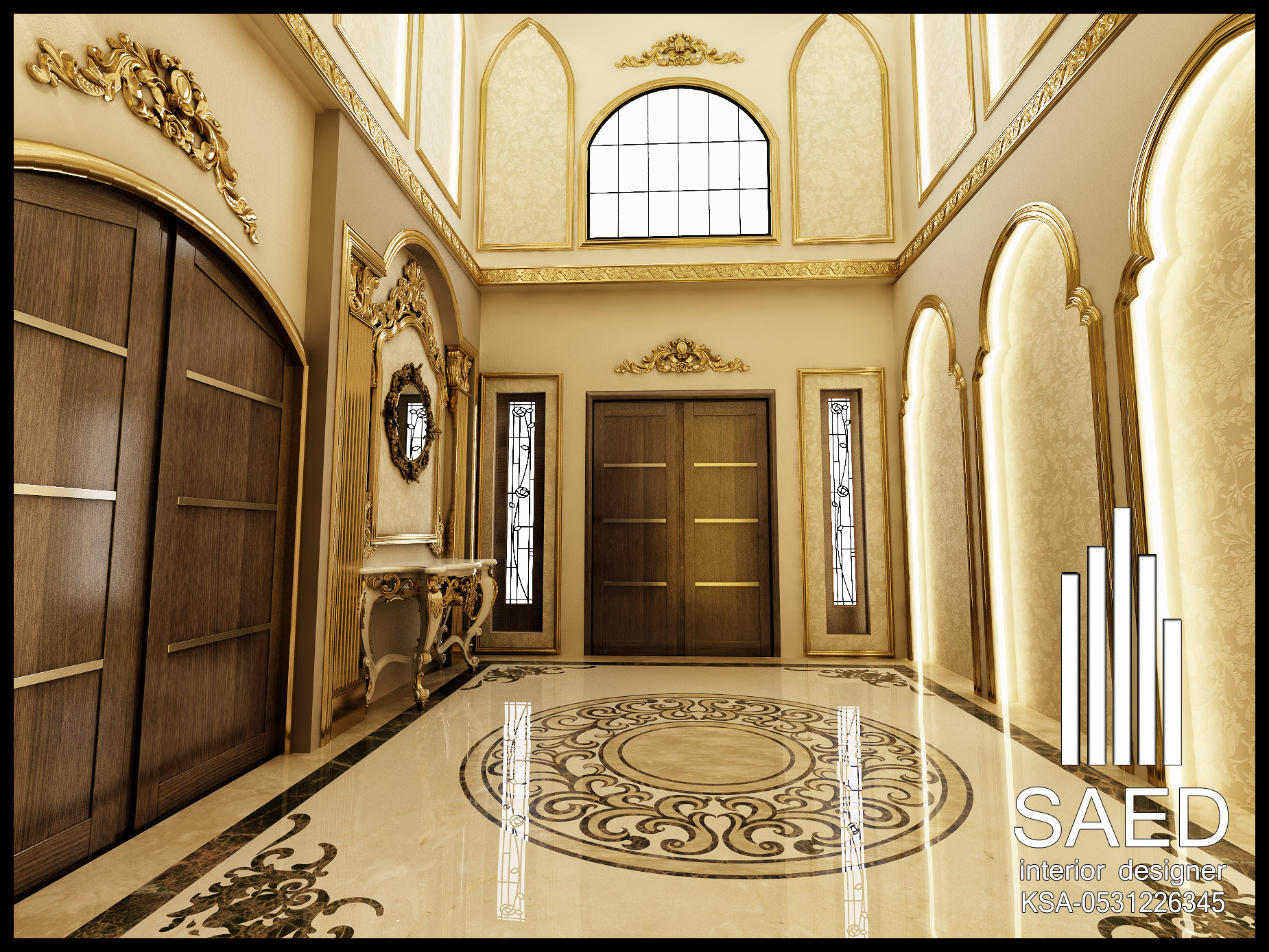 مصمم ديكور مجالس أندلسية و مغربية محترف في السعودية