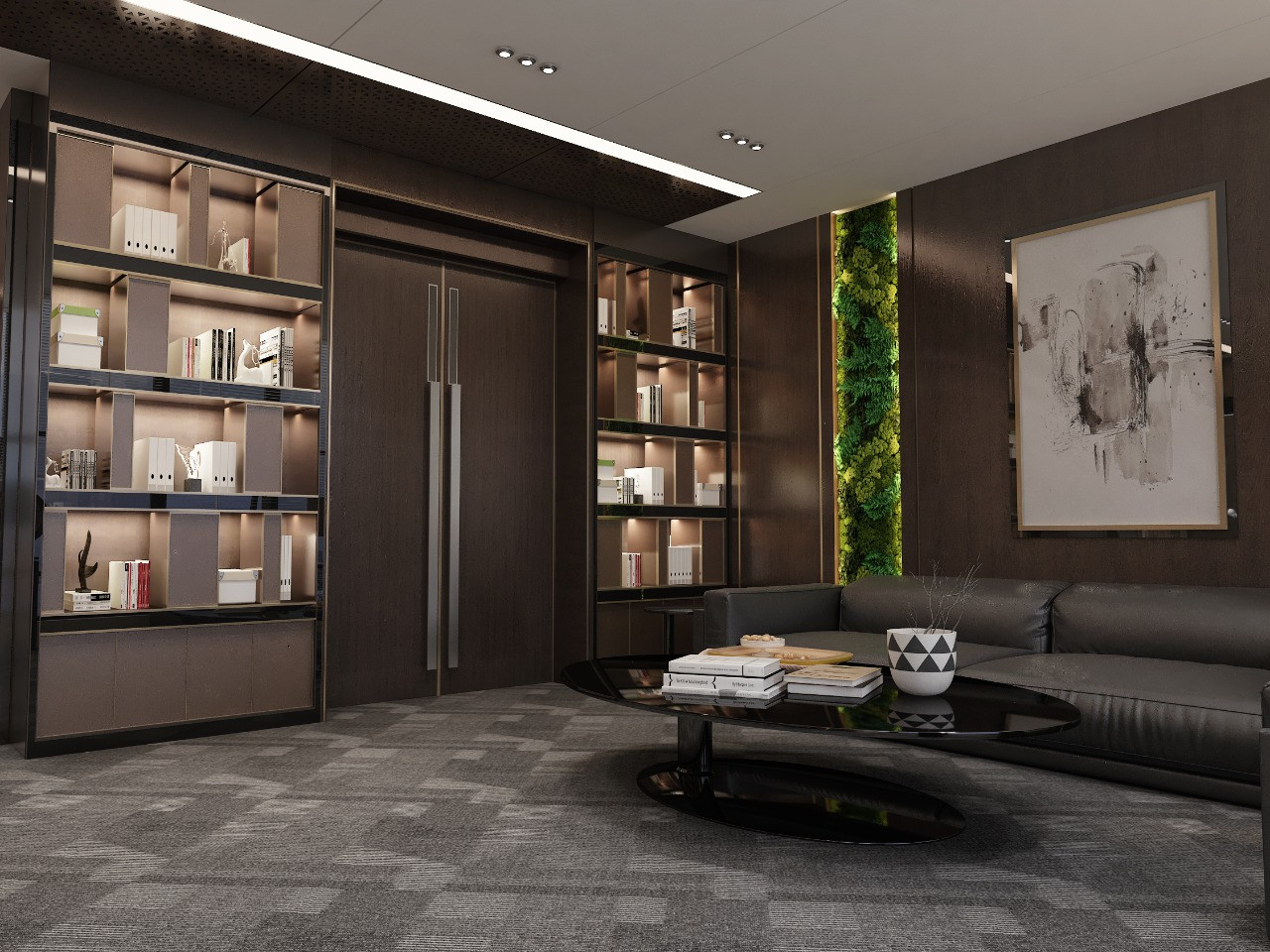 تصميم و تشطيب مكاتب و غرف إجتماعات فندقية فخمة في الرياض