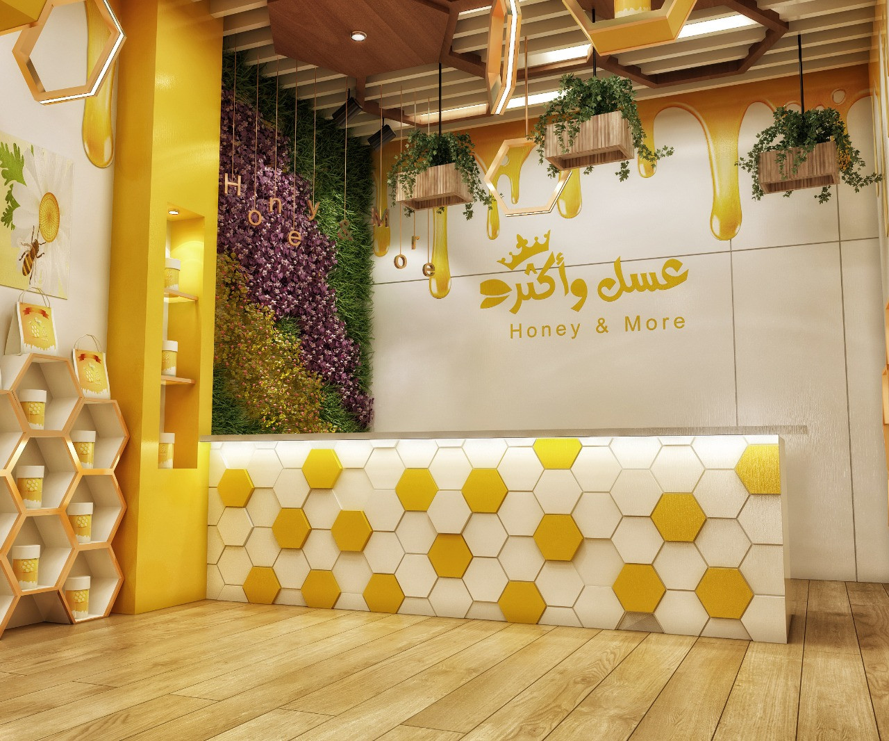 تصميم و تشطيب محلات تجارية فخمة في الرياض