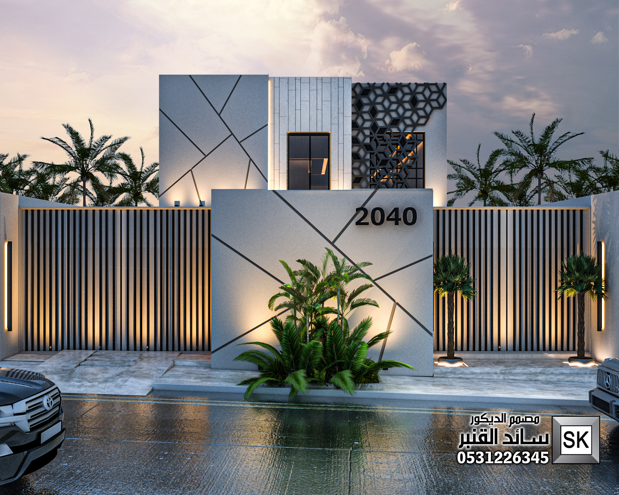 مصمم واجهات خارجية مبدع في السعودية