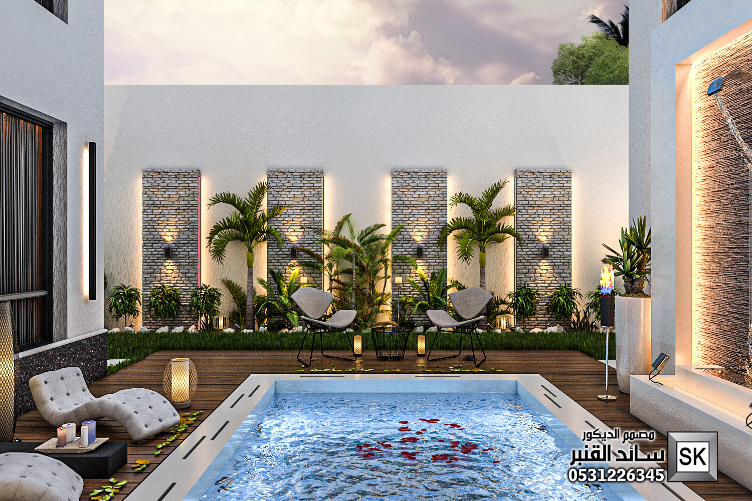 مصمم لاندسكيب مبدع في الرياض