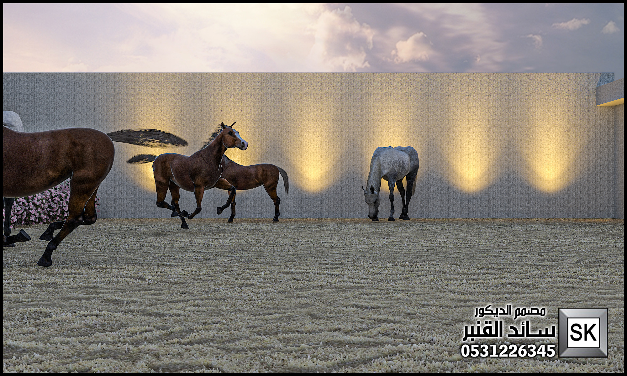 مصمم لاندسكيب مزارع محترف في الرياض