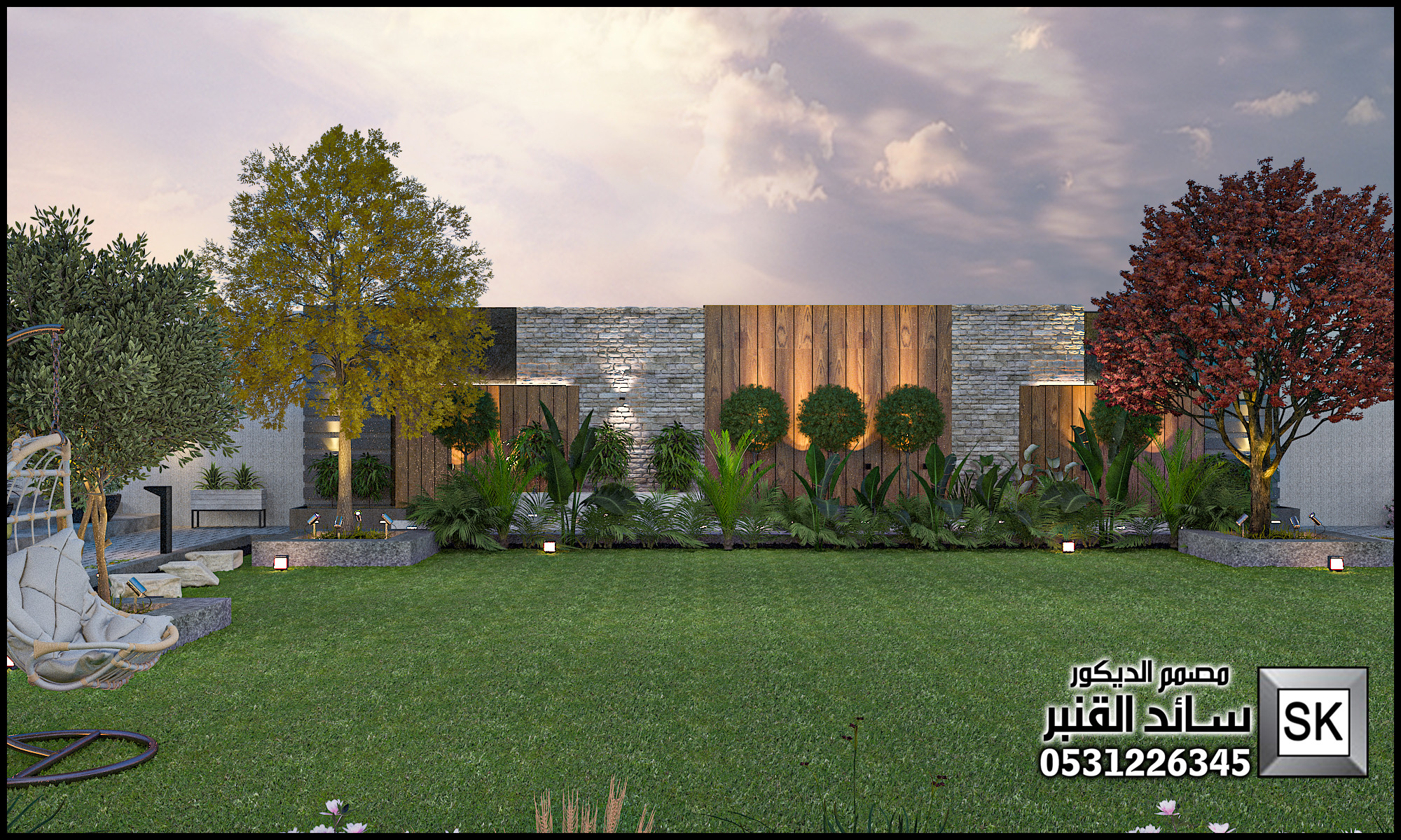 مصمم لاندسكيب مزارع محترف في الرياض