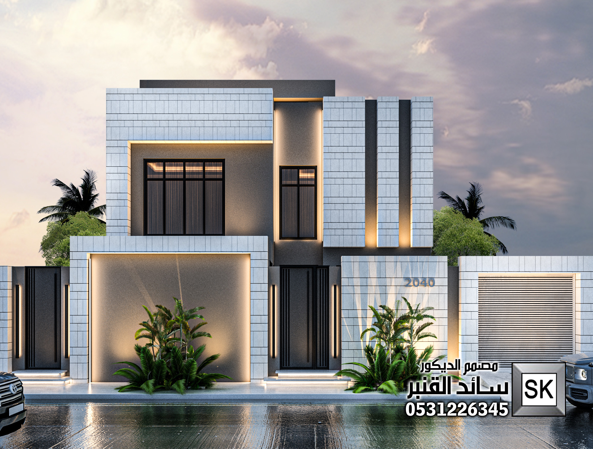 مصمم واجهة خارجية في الرياض