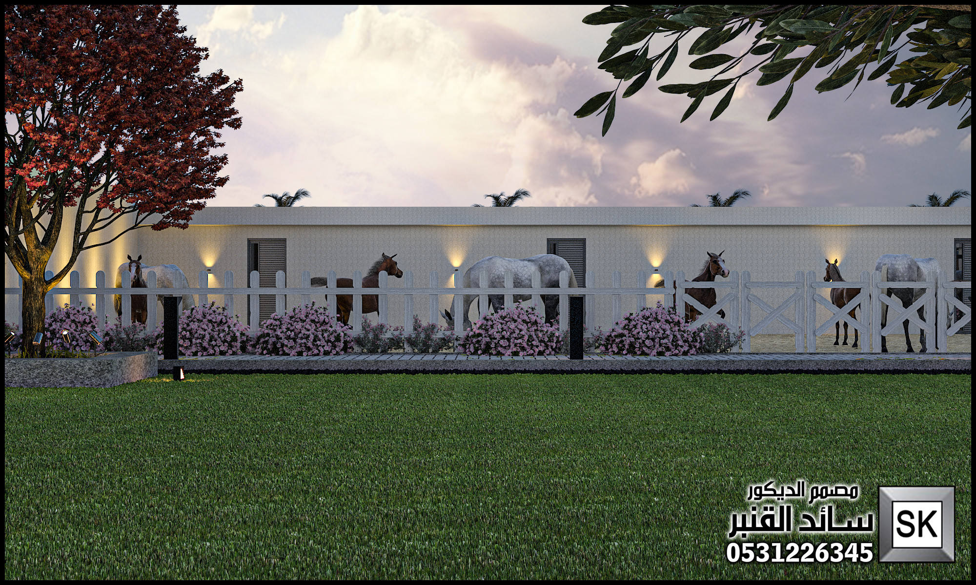 تصميم شاليهات فخمة في الرياض