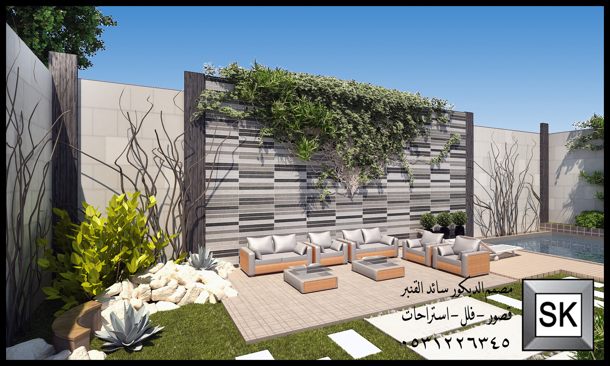 تصميم و تشطيب واجهات خارجية في الدمام