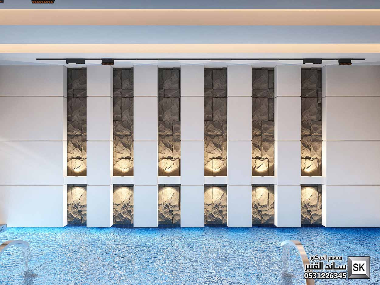 تصميم و تشطيب مسابح داخلية و قبو ترفيهي في ابها