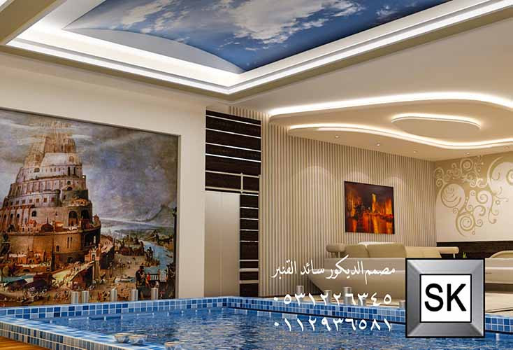 تصميم ديكور داخلي فاخر في نجران