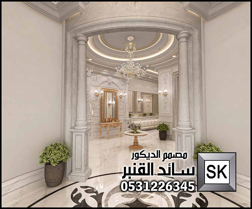 تصميم داخلي فاخر في الرياض