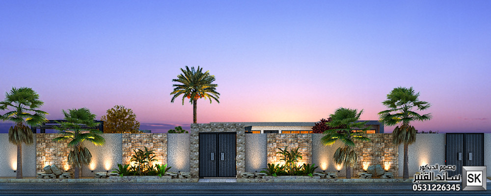 تصميم إستراحات فخمة في الرياض