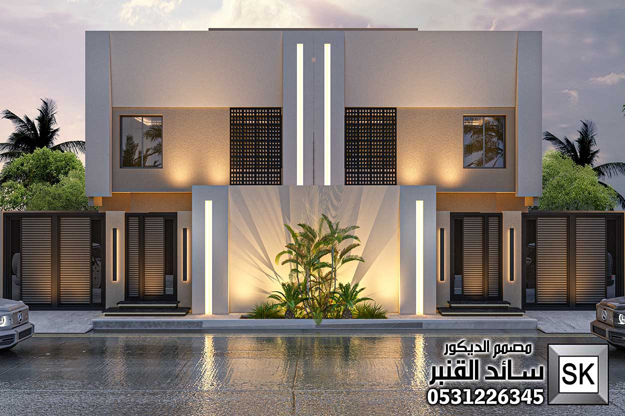 تصميم و تشطيب دوبلكس فاخر في ا لرياض