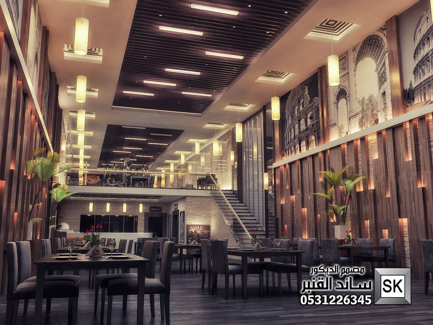 تصميم مولات و مراكز تجارية و محلات في الرياض