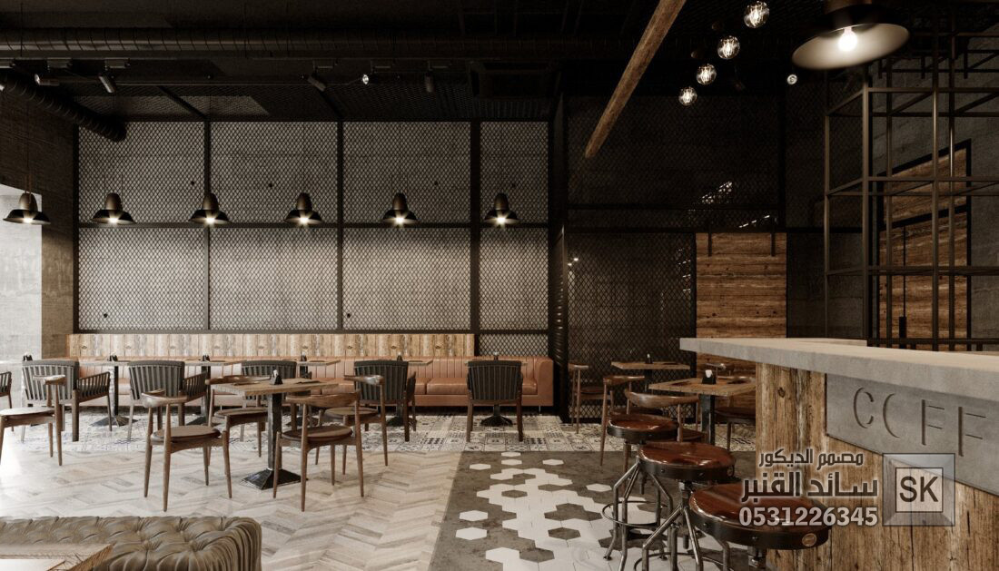 مصمم كوفي شوب في القصيم