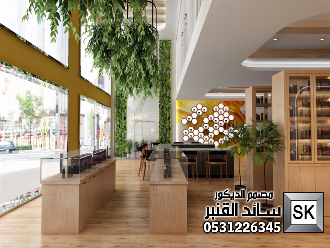 تصميم و تشطيب محلات تجارية في الرياض