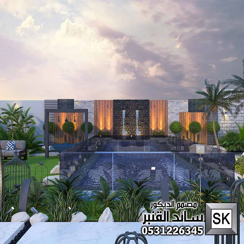 مصمم إستراحات في الرياض