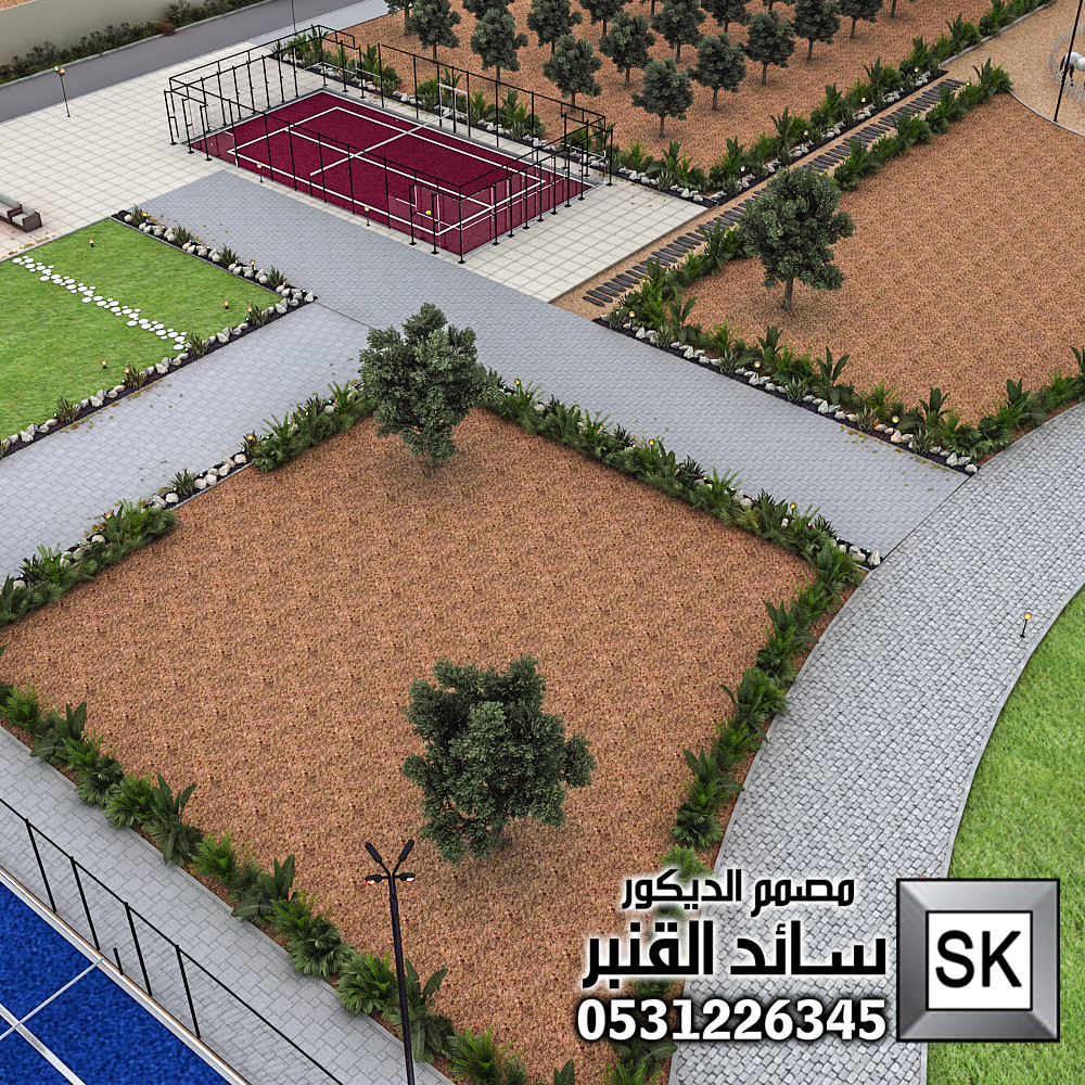 مصمم لاندسكيب مزارع محترف في الرياض