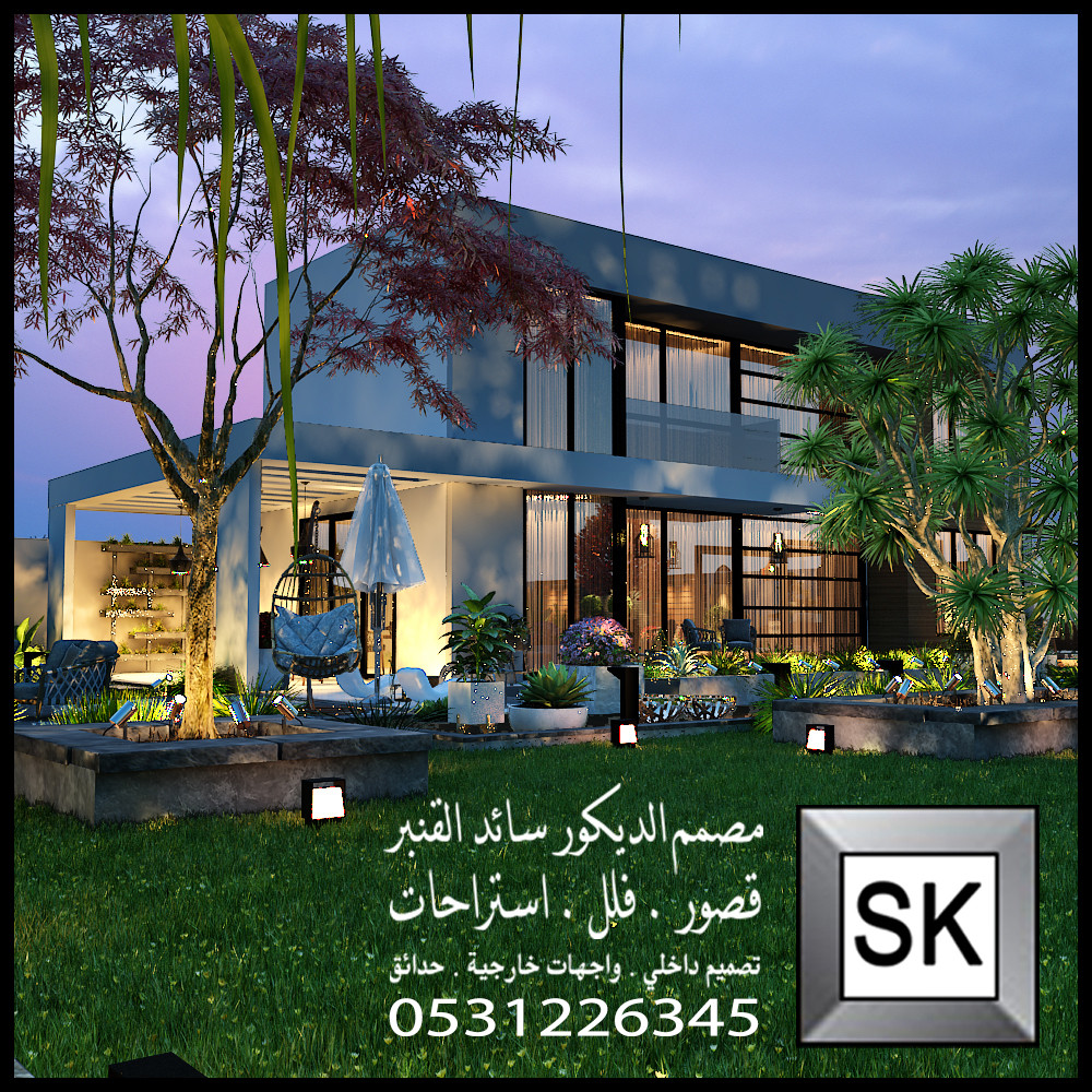 مصمم لاندسكيب مزارع و شاليهات محترف في الدمام
