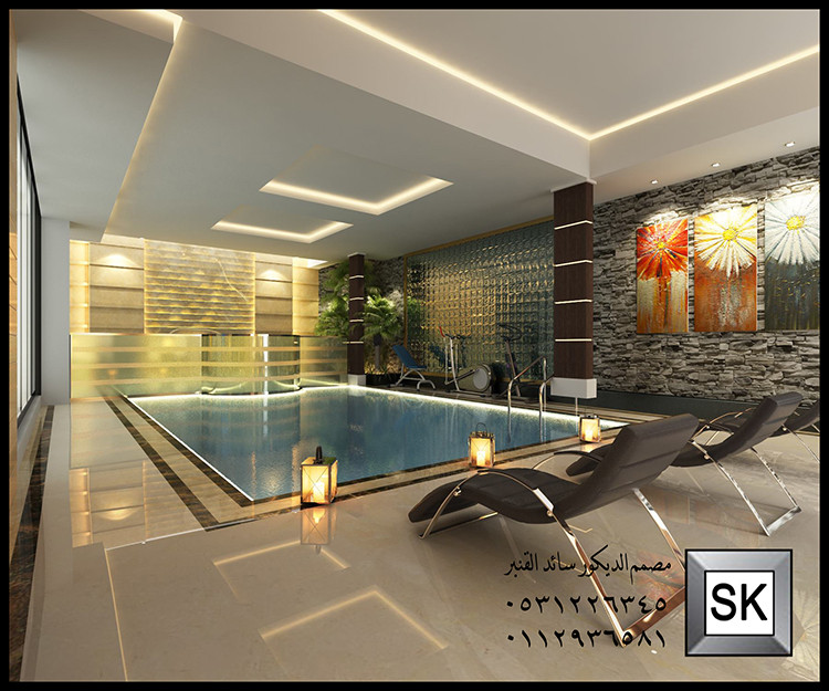 ديكور داخلي قبو ترفيهي في المدينة المنورة من أعمال مصمم الديكور سائد القنبر