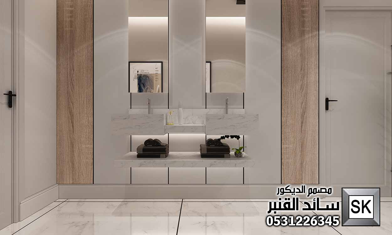 ديكور داخلي فاخر في الرياض من أعمال مصمم الديكور سائد القنبر