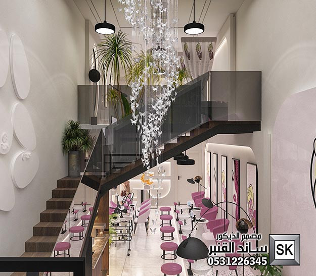 مشغل تزيين نسائي و سبا و حمام مغربي في الخبر من أعمال مصمم الديكور سائد القنبر