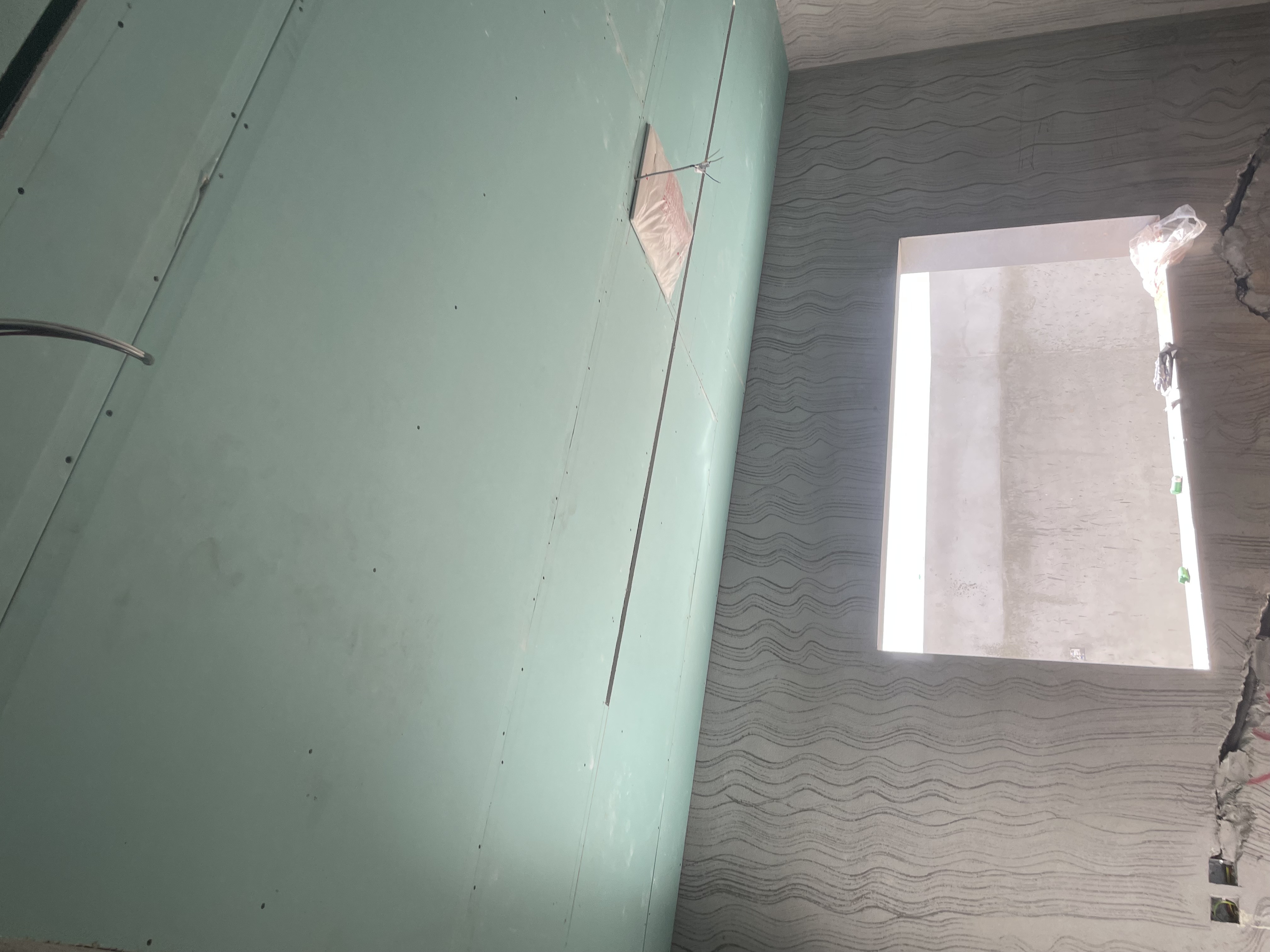 تشطيب جبس بورد المدى الاخضر حديد 6 ملم فشر نحاس شامل التصميم و الضريبة والاشراف المتر  50 ريال