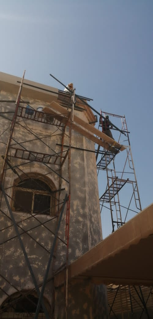 تشطيب و ترميم واجهة و حديقة فيلا فخمة في الرياض 0531226345