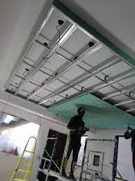 تشطيب جبس بورد مدى أخضر بالرياض حديد 6 ملم فشر نحاس شامل تصميم إشراف و الضريبة المتر 50 ريال