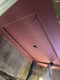 تشطيب جبسمبورد مدة أخضر حديد 6 ملم فشر نحاس شامل تصميم و إشراف و ضريبة في الرياض المتر 50 ريال