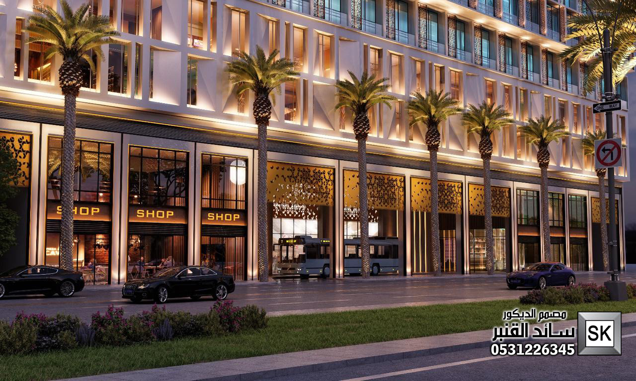 تصميم و تشطيب مجمعات تجارية و مولات و أسواق تجارية في الرياض جوال 0531226345