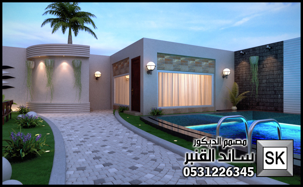 تشطيب لاندسكيب إستراحات و شاليهات في الرياض 0531226345