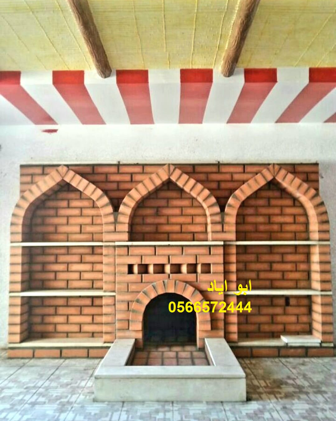 مشبات طوب بأشكال حديثة وكلاسيك تناسب المجالس والفلل تنفيذ مشبات