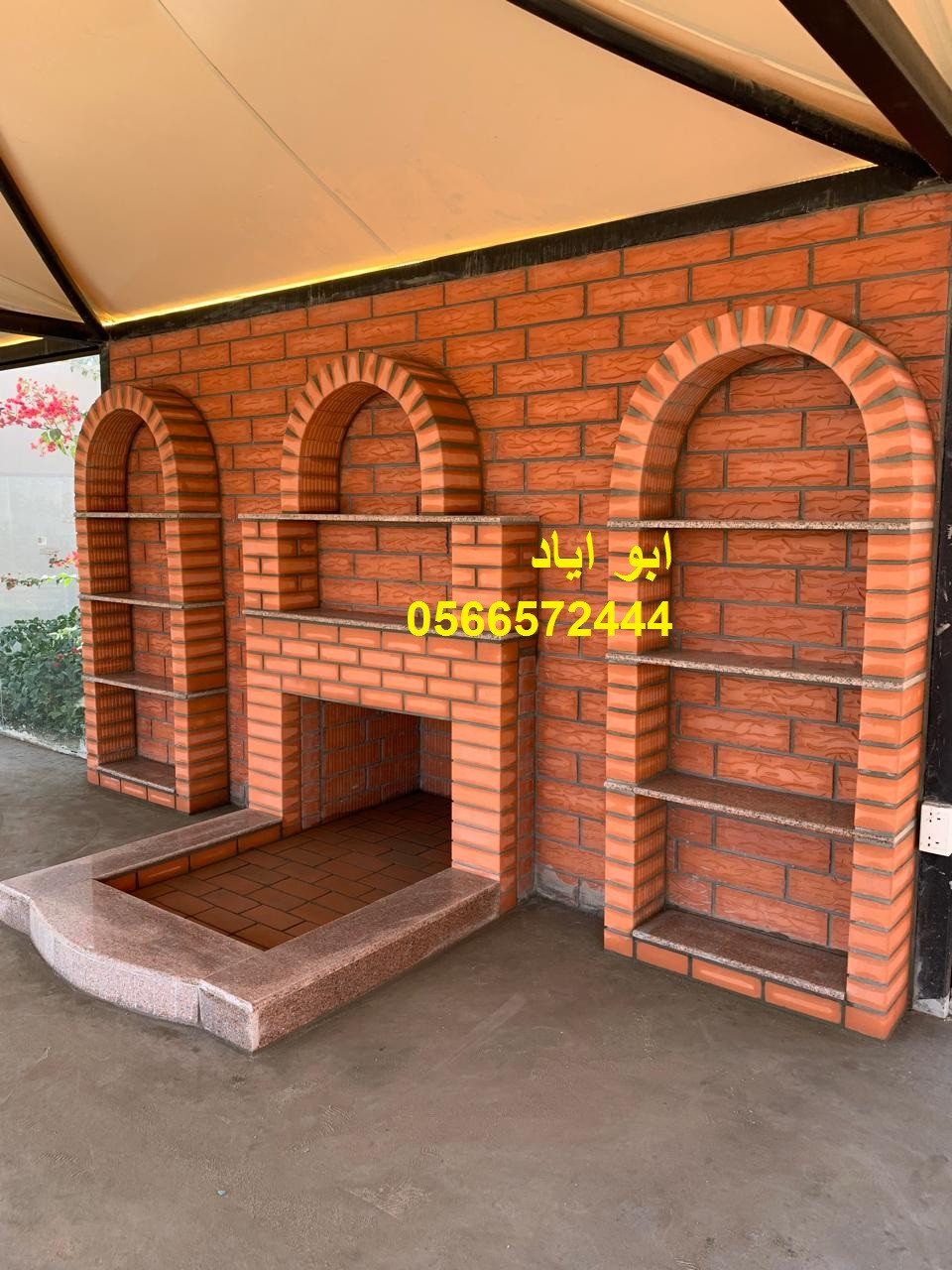 مشبات طوب فخمة بتصاميم مودرن تضيف جمال للمكان وتنشر الدفء في البيت تنفيذ مشبات طوب بخبرة عالية وجودة