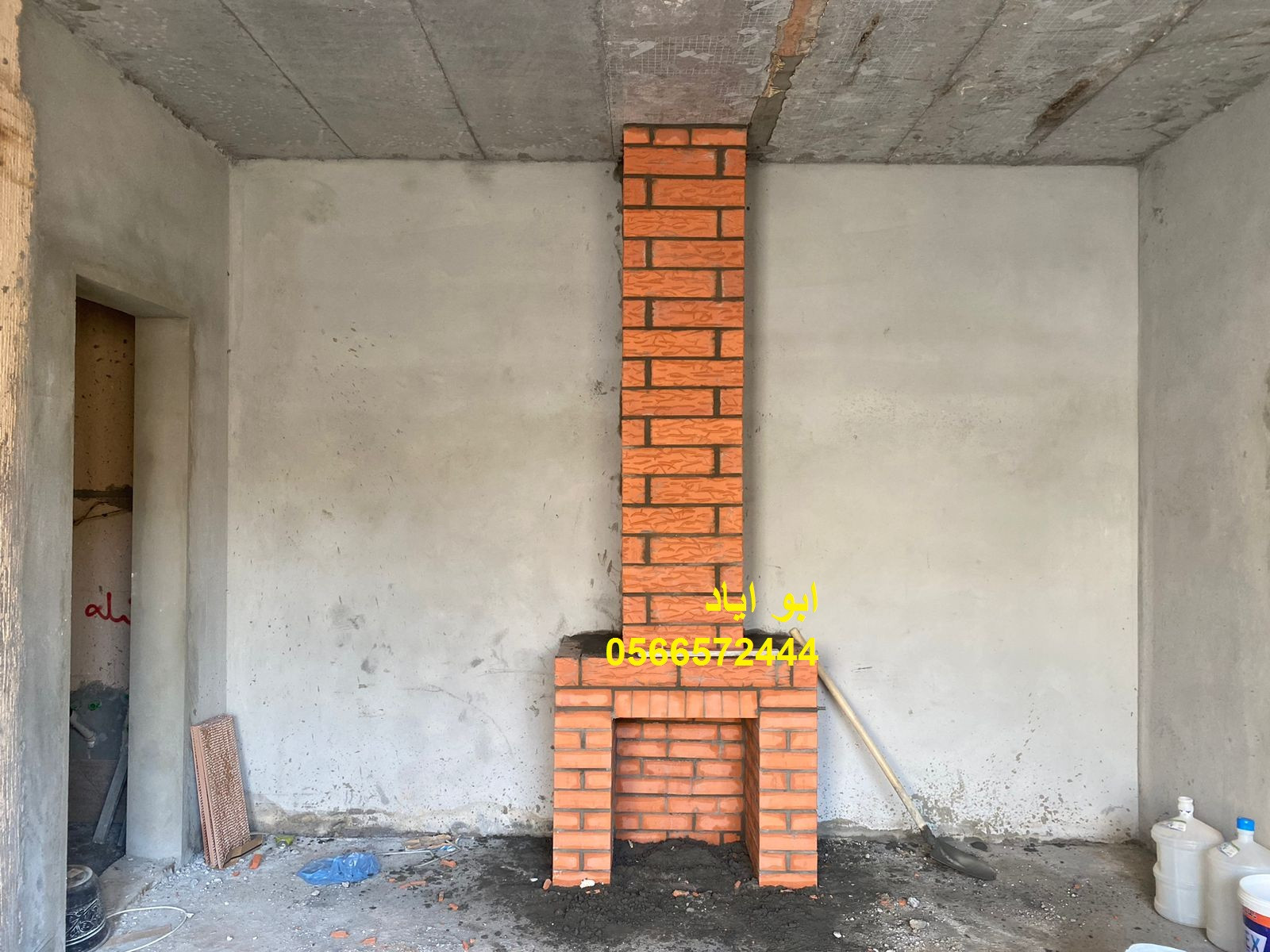 مشبات طوب تعطي المجلس جمال ودفء في الشتاء  مشبات طوب بتصاميم حديثة تضيف فخامة للمجلس وتنشر