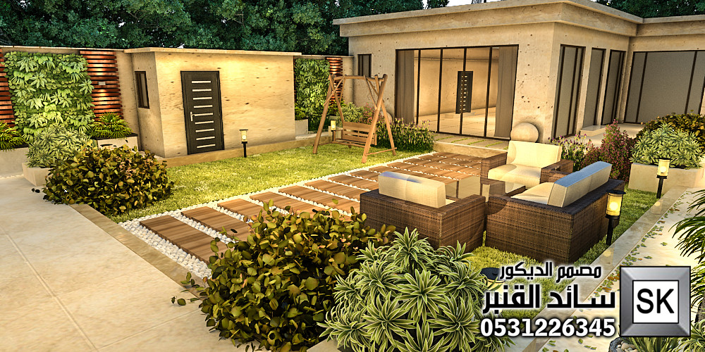 مصمم حدائق إستراحات في الرياض 0531226345