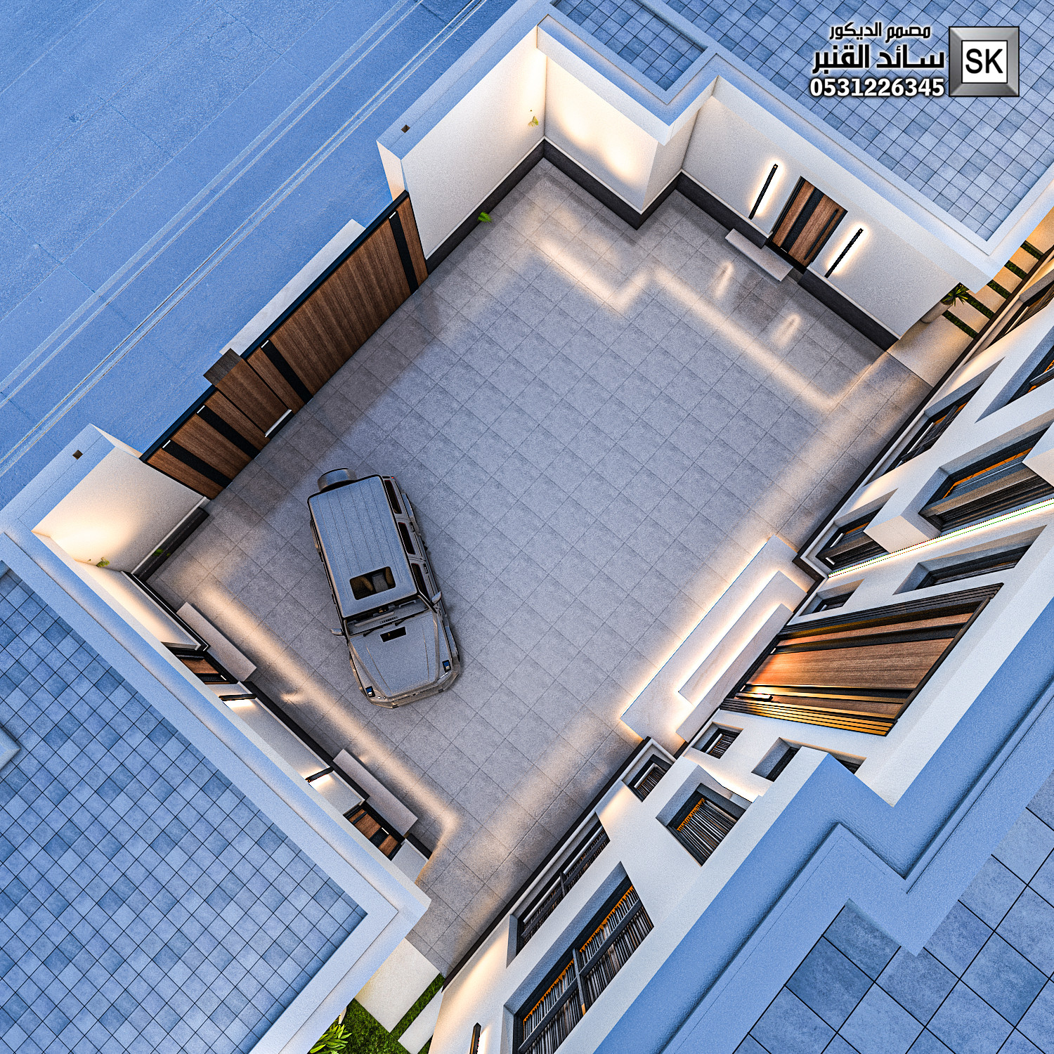 تصميم و تشطيب  حدائق منزلية في الرياض 0531226345