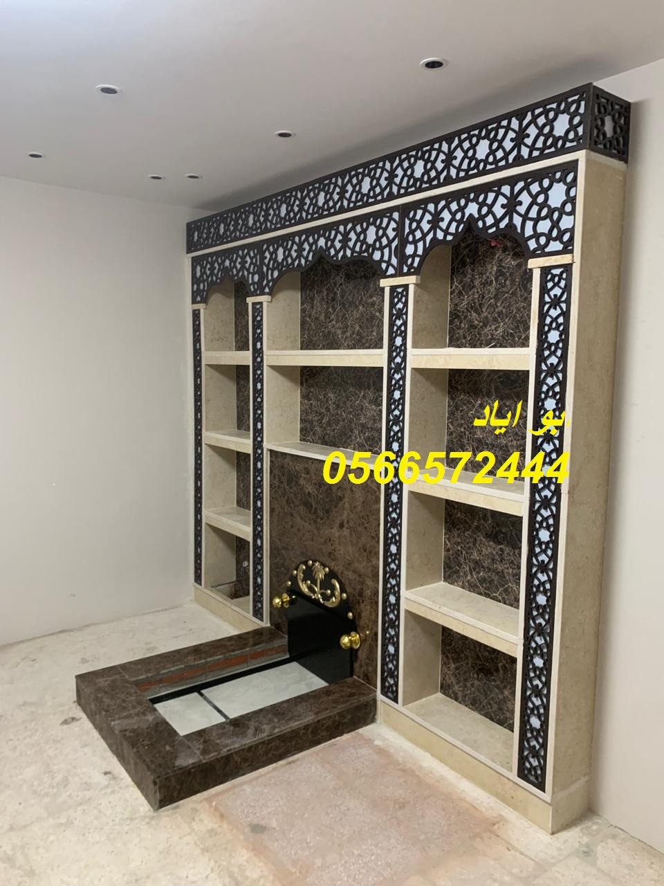 مشبات رخام فخمة تصميم راقي للمجالس والبيوت  مشبات رخام حديثة تضيف فخامة ودفا للمكان  أجمل تصاميم