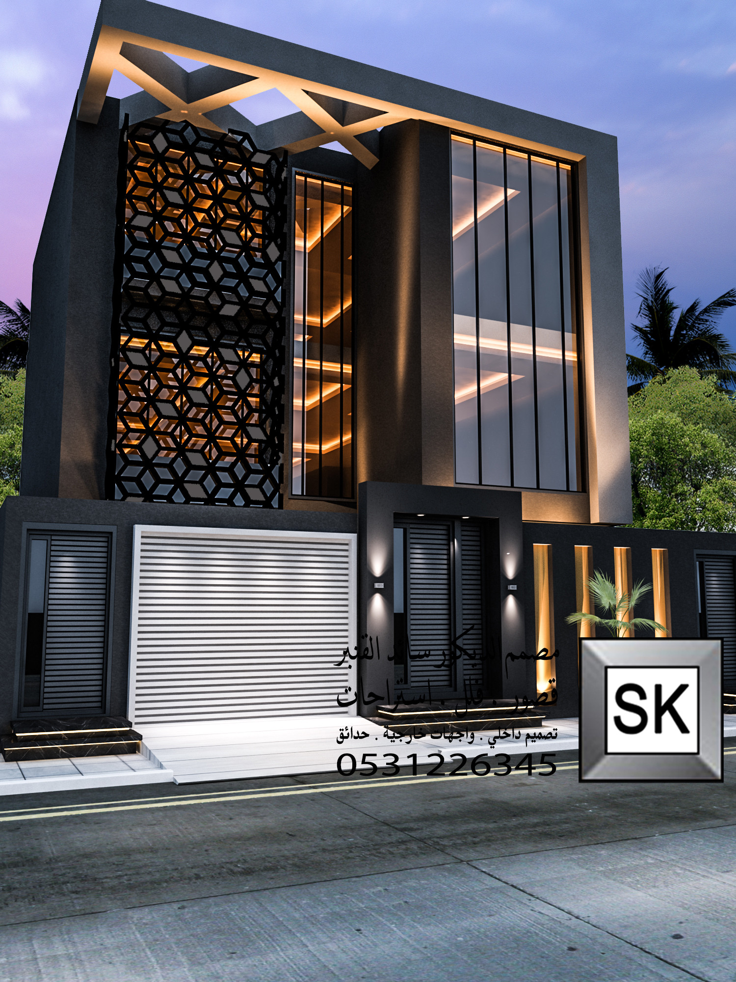 مصمم واجهات خارجية في الرياض 0531226345